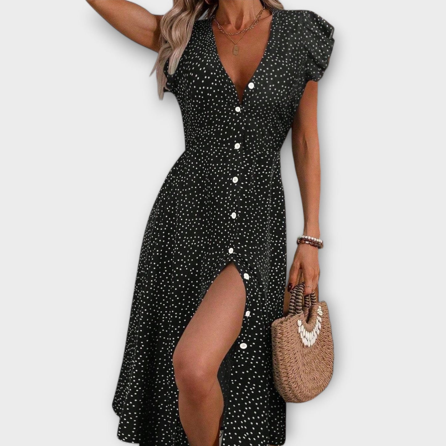 Maribeth | Elegant A-Line Dress