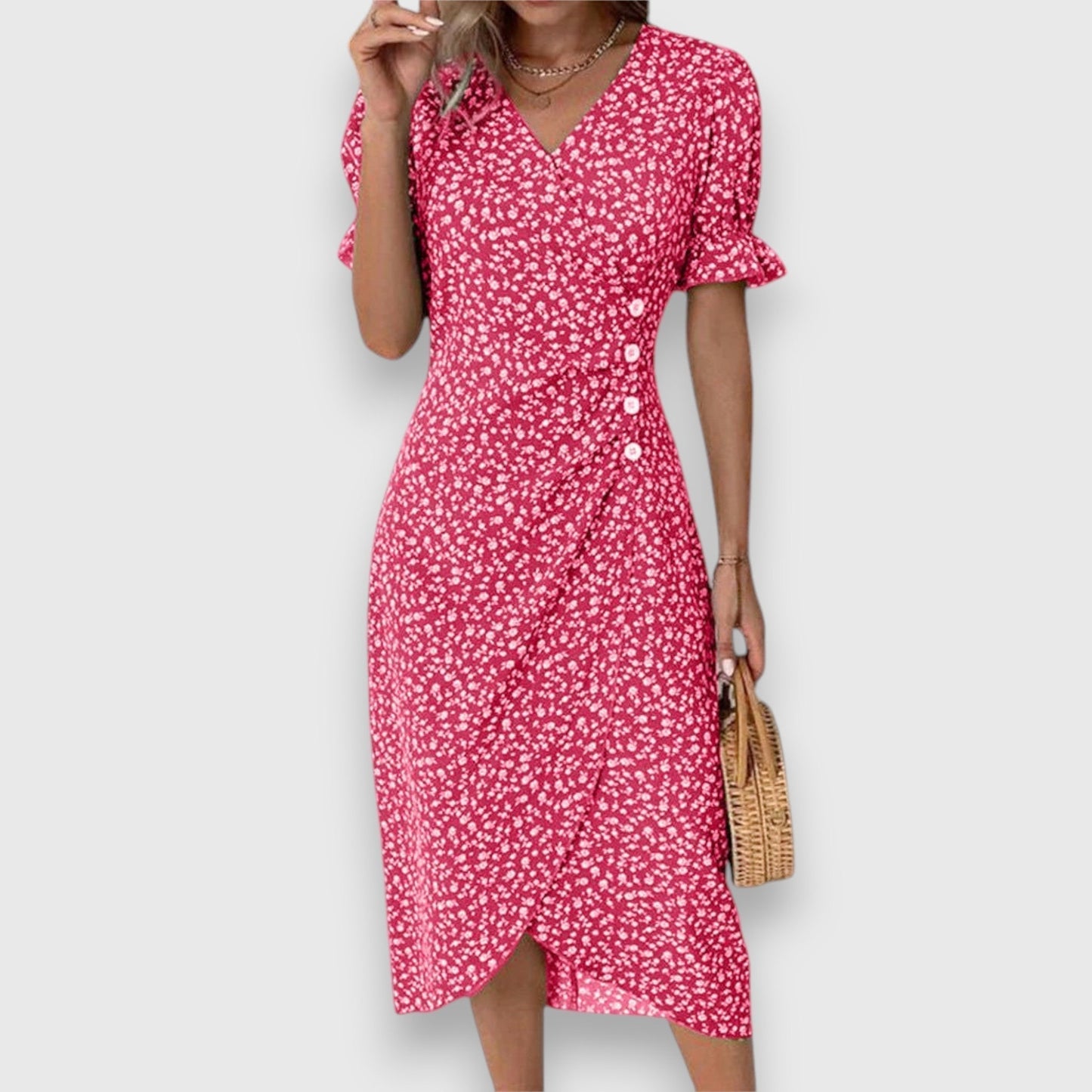 Tessina – Elegant Floral Dress