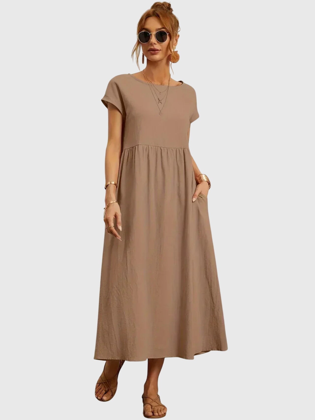 Giselle - Casual Pocket Dress
