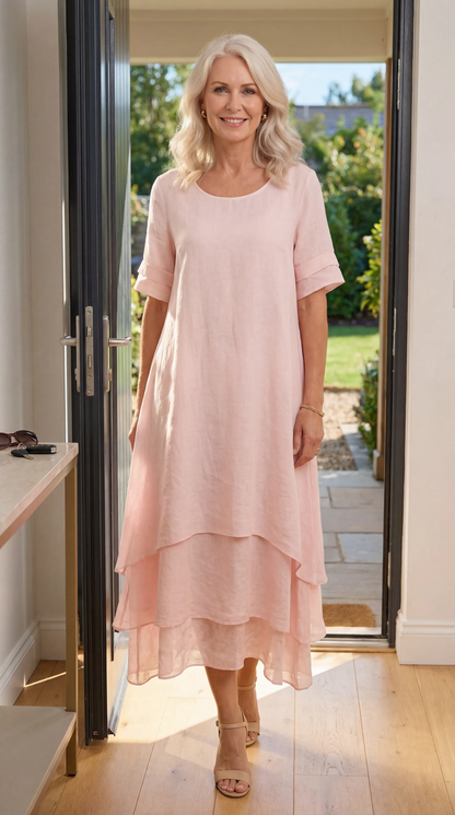 Aria - Fluid Tiered Maxi Dress