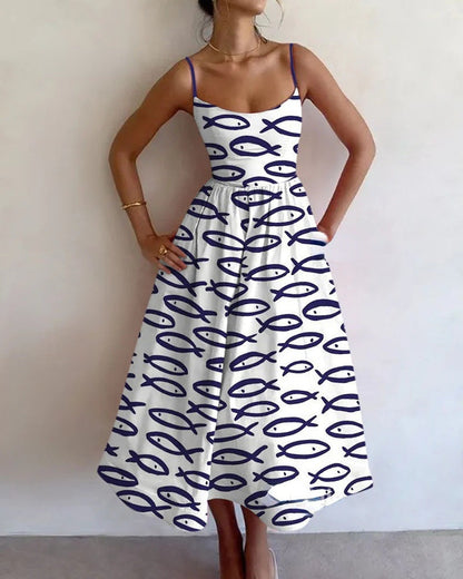 Amelia | Floral Sleeveless Maxi Dress