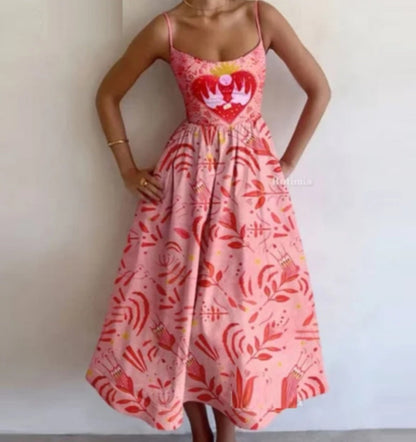 Amelia | Floral Sleeveless Maxi Dress