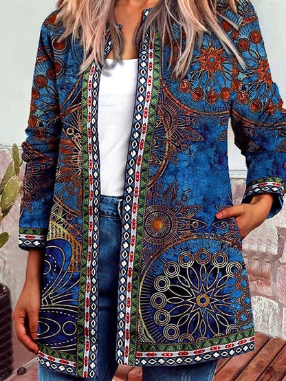 Briony™ | Floral Patchwork Quilted Jacket